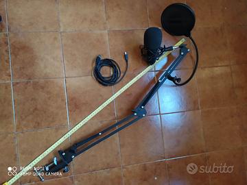 YOTTO Microfono a Condensatore Microfono USB