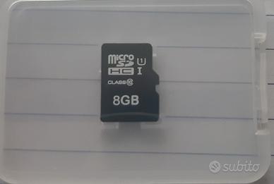 Lotto N.25 micro sd 8 Gb.