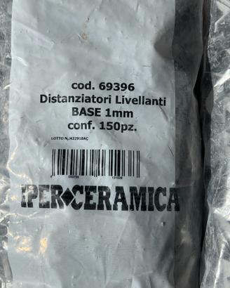 900 Distanziatori Autolivellanti Iperceramica 1mm