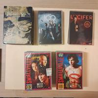 DVD Smalville , the 100, Lucifer e Trono di spade