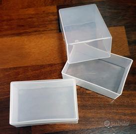 Porta biglietti da visita in PVC 10×6,5 cm - nuovi