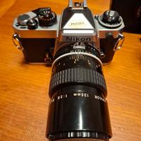 Nikon FE + Nikon 135mm f2.8 + SB-10