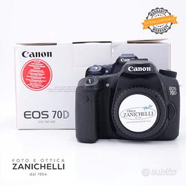 Canon EOS 70D Body 38000 Scatti Usato (G778)