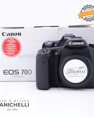 Canon EOS 70D Body 38000 Scatti Usato (G778)