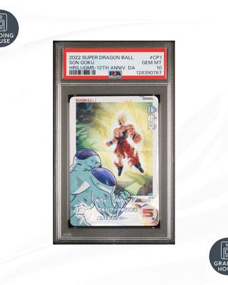 PSA 10 SON GOKU UGM5-CP1 DA MISSION 5 12TH ANNIV.