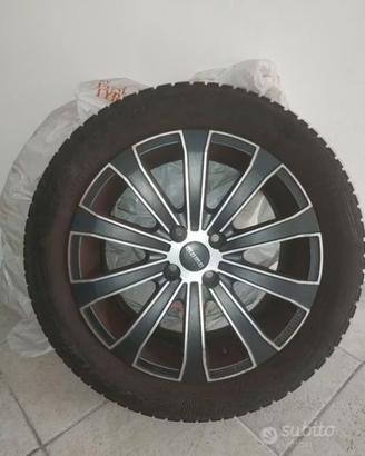 Cerchi in lega MOMO 16" 4 fori + Kit Fiat (Distanz