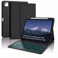 Custodia con tastiera per IPAD AIR 13” - 2024/25