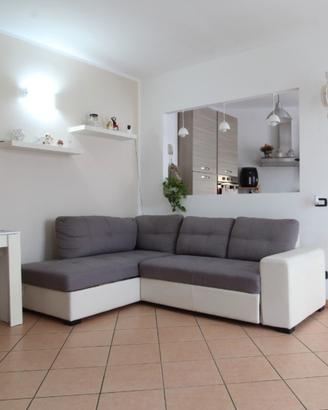 Divano letto con penisola