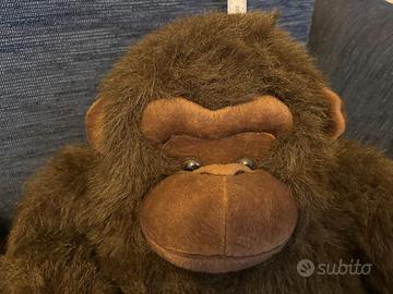 Grande peluche Gorilla originale Crodino 32 cm.