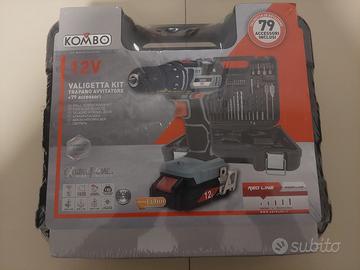 kit trapano avvitatore 