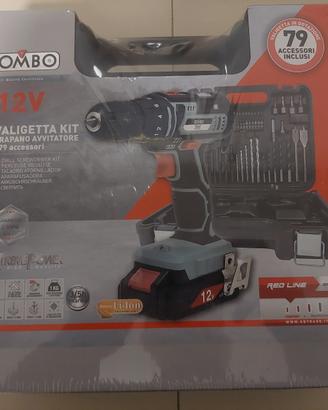 kit trapano avvitatore 