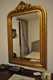 SPECCHIERA con cimasa in legno