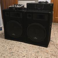 Casse Passive + Mixer + Amplificatore