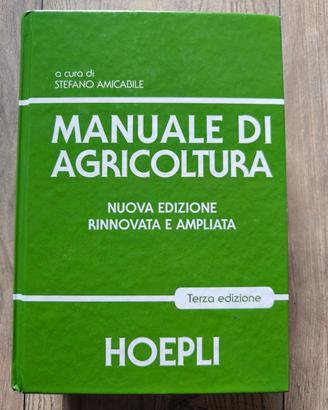 Manuale di Agricoltura Cod. 9788820367411