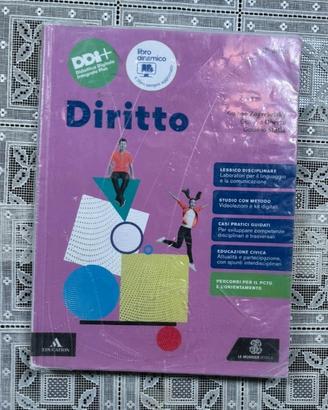 Libro " Diritto" 3^ anno 