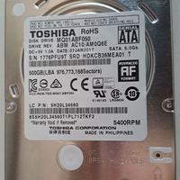Hard Disk Toshiba 500GB 1,8" SATA