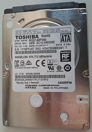 Hard Disk Toshiba 500GB 1,8" SATA