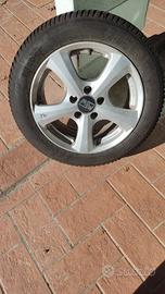 4 ruote da neve nuove 205/55/16 per Mercedes 