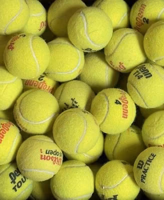 Palline tennis usate nr 20 per vari usi