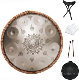handpan tamburo professionale 22 pollici 55 cm