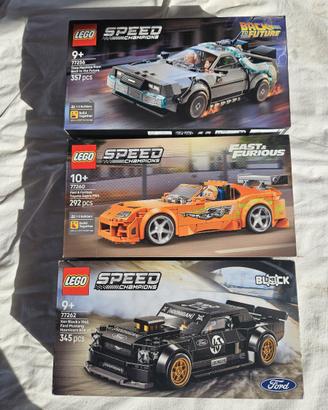 Lego Speed Champions 77256 + 77260 + 77262