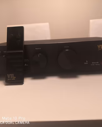 preamplificatore VTL a valvole come nuovo 