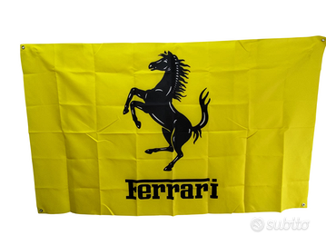 Bandiera 90x150cm acrilica Ferrari Nuoova