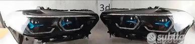 BMW X5 G05 X6 G06 Fari Laser Shadow Line