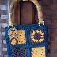 Borsa Granny uncinetto 