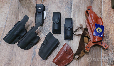 Lotto fondine pistola