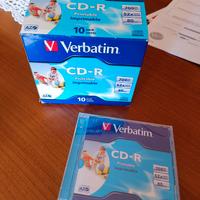 10 CD-R Verbatim stampabili - printable