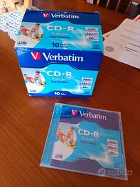 10 CD-R Verbatim stampabili - printable