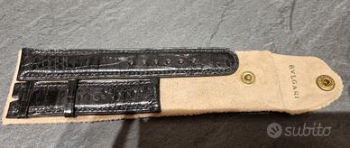 Bvlgari cinturino in pelle nuovo