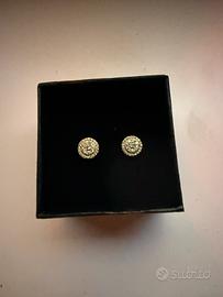 Orecchini uomo color oro