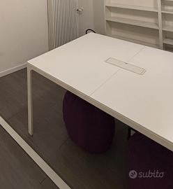 Scrivania/Tavolo riunioni IKEA BEKANT 140x140 cm