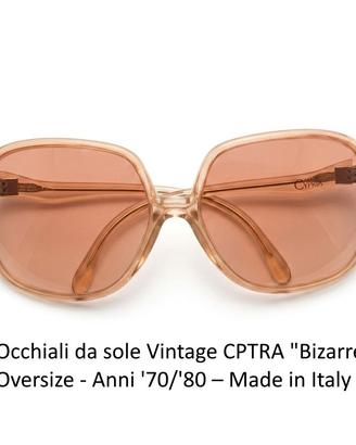 Occhiali da sole Vintage CYPRIA "Bizarre" Oversize