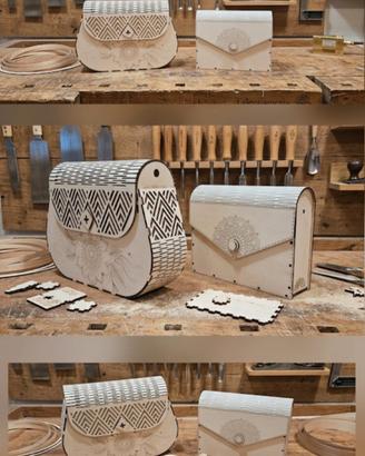 borse in legno
