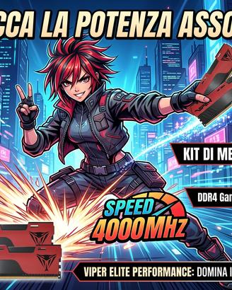 RAM DDR4 32GB 4000MHz PATRIOT VIPER ELITE II KIT