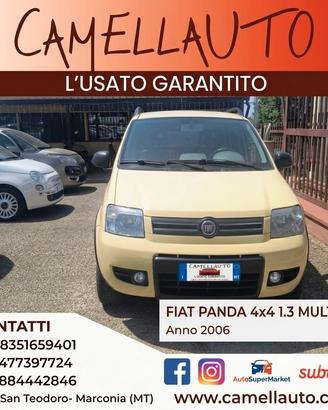 Fiat Panda 1.3 MJT 16V 4x4 Climbing GANCIO TRAINO 
