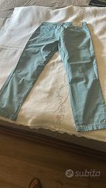 Pantaloni tela chino di cotone