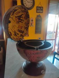 Mappamondo porta liquori 