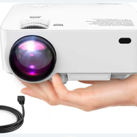 DBPOWER T20 Videoproiettore FullHD+Schermo 50"