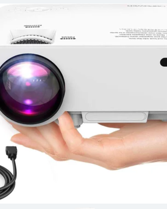 DBPOWER T20 Videoproiettore FullHD+Schermo 50"