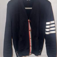 Cardigan Milano Stitch Cotton - Thom Browne