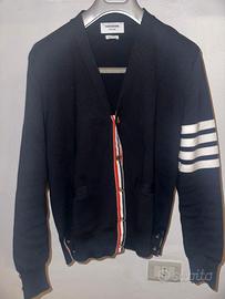 Cardigan Milano Stitch Cotton - Thom Browne