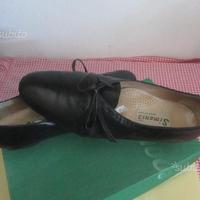 Francesina in pelle nera