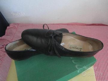 Francesina in pelle nera