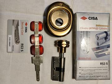 Cilindro Europeo CISA RS3 S