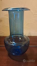 oggetto vaso in vetro di Murano Cleto Munari 1990