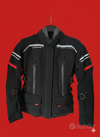 Clover Laminator W P Nero giacca moto donna lady M